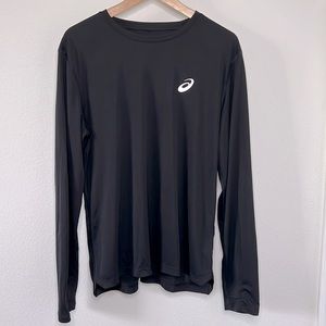 Asics Men’s Silver Long Sleeve Top, Black, Medium, Sold out on site